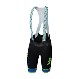 KARPOS Cycling bib shorts - VERVE - black/green