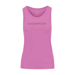 KARPOS Cycling tank top - QUICK W - purple/grey