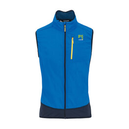 KARPOS Cycling gilet - LAVAREDO - blue/black