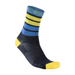 KARPOS Cyclingclassic socks - VERVE - blue/yellow