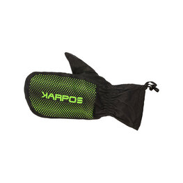 KARPOS Cycling long-finger gloves - LAVAREDO RAIN - black/green
