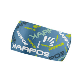 KARPOS Cycling headband - LAVAREDO - blue/yellow