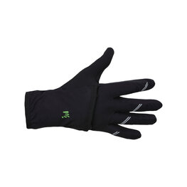 KARPOS Cycling long-finger gloves - LAVAREDO - black/green