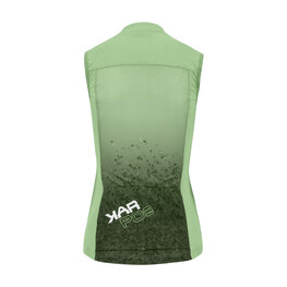 KARPOS Cycling sleeveless jersey - VERVE EVO - green