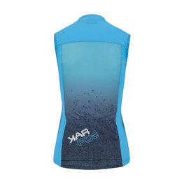 KARPOS Cycling sleeveless jersey - VERVE EVO - turquoise
