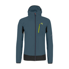 KARPOS Cycling windproof jacket - LOT EVO - blue/black