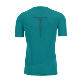 KARPOS Cycling short sleeve t-shirt - VAL FEDERIA - green
