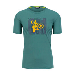 KARPOS Cycling short sleeve t-shirt - VAL FEDERIA - green