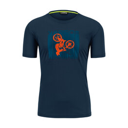 KARPOS Cycling short sleeve t-shirt - VAL FEDERIA - blue