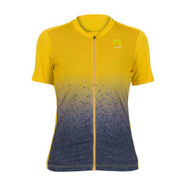 KARPOS Cycling short sleeve jersey - VERVE EVO - yellow/blue