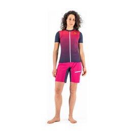 KARPOS Cycling short sleeve jersey - VERVE EVO - pink/grey