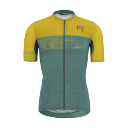 KARPOS Cycling short sleeve jersey - GREEN FIRE - yellow/green