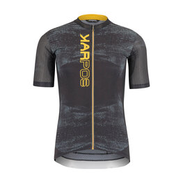 KARPOS Cycling short sleeve jersey - GREEN FIRE - black/yellow