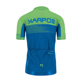 KARPOS Cycling short sleeve jersey - GREEN FIRE - green/blue