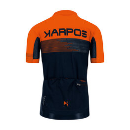 KARPOS Cycling short sleeve jersey - GREEN FIRE - red/grey