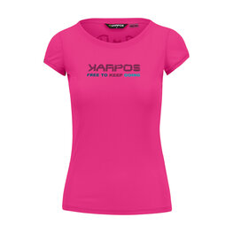 KARPOS Cycling short sleeve t-shirt - VAL FEDERIA W - pink