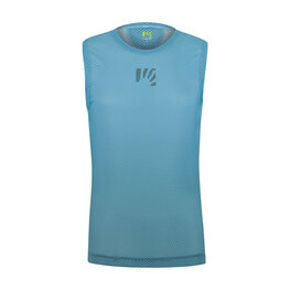 KARPOS Cycling sleeve less t-shirt - VERVE MESH - blue