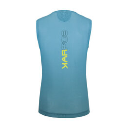 KARPOS Cycling sleeve less t-shirt - VERVE MESH - blue