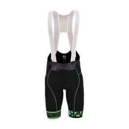KARPOS Cycling bib shorts - VERVE EVO - black/green