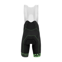KARPOS Cycling bib shorts - VERVE EVO - black/green