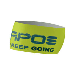 KARPOS Cycling headband - PELMETTO - yellow/blue