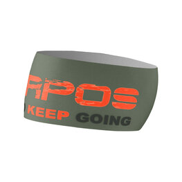 KARPOS Cycling headband - PELMETTO - green/orange