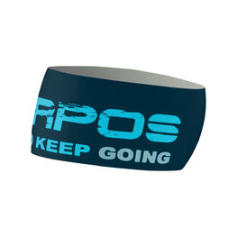 KARPOS Cycling headband - PELMETTO - black/blue