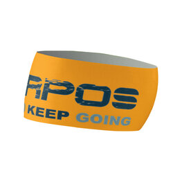 KARPOS Cycling headband - PELMETTO - orange/blue