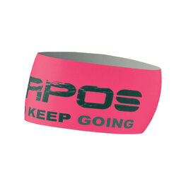 KARPOS Cycling headband - PELMETTO - pink/green