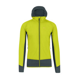 KARPOS Cycling thermal jacket - LAVAREDO WINTER - yellow/green