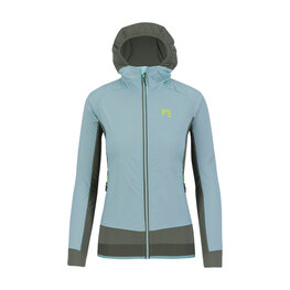 KARPOS Cycling thermal jacket - LAVAREDO WINTER W - blue/green