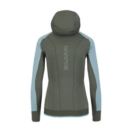KARPOS Cycling thermal jacket - LAVAREDO WINTER W - blue/green