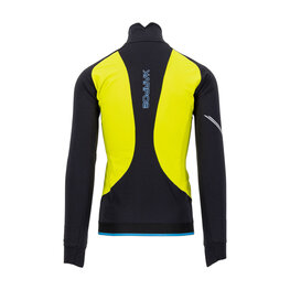 KARPOS Cycling thermal jacket - LAVAREDO FLEECE - yellow/black