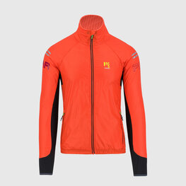 KARPOS Cycling windproof jacket - VAL VIOLA BIKE - red