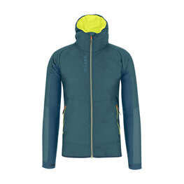 KARPOS Cycling windproof jacket - LAVAREDO EVO - blue/yellow
