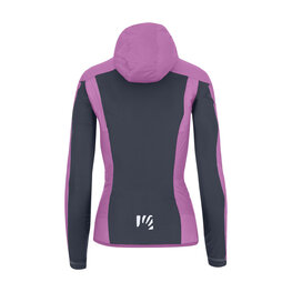 KARPOS waterproof jacket - LAVAREDO RAIN EVO W - purple/grey