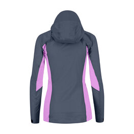 KARPOS waterproof jacket - LAVAREDO RAIN EVO W - grey/purple