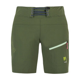 KARPOS Cycling shorts without bib - VAL DI DENTRO W - green