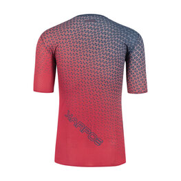KARPOS Cycling short sleeve t-shirt - LAVAREDO ULTRA - red/blue