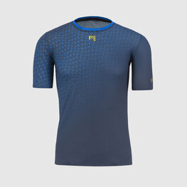 KARPOS Cycling short sleeve t-shirt - LAVAREDO ULTRA - black/blue