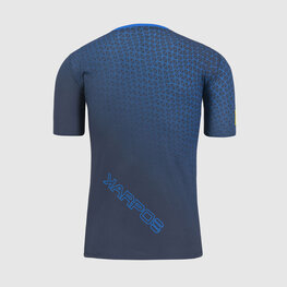 KARPOS Cycling short sleeve t-shirt - LAVAREDO ULTRA - black/blue