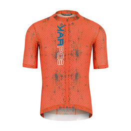 KARPOS Cycling short sleeve jersey - VAL VIOLA - orange