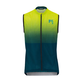 KARPOS Cycling sleeveless jersey - VAIL VIOLA  - yellow/green