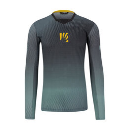 KARPOS Cycling summer long sleeve jersey - VAL DI DENTRO - grey