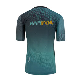 KARPOS Cycling short sleeve jersey - VAL DI DENTRO - grey/green