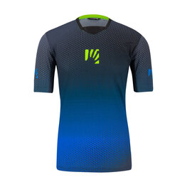 KARPOS Cycling short sleeve jersey - VAL DI DENTRO - blue/black