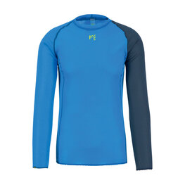 KARPOS Cycling long sleeve t-shirt - DINAMICO OCTA - blue