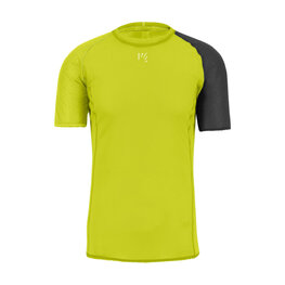 KARPOS Cycling short sleeve t-shirt - DINAMICO OCTA - yellow/black