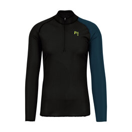 KARPOS Cycling long sleeve t-shirt - DINAMICO OCTA - black/blue