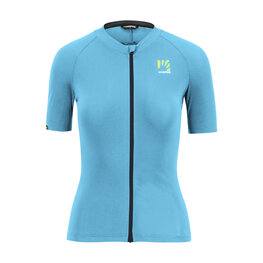 KARPOS Cycling short sleeve jersey - PRALONGIA EVO - light blue